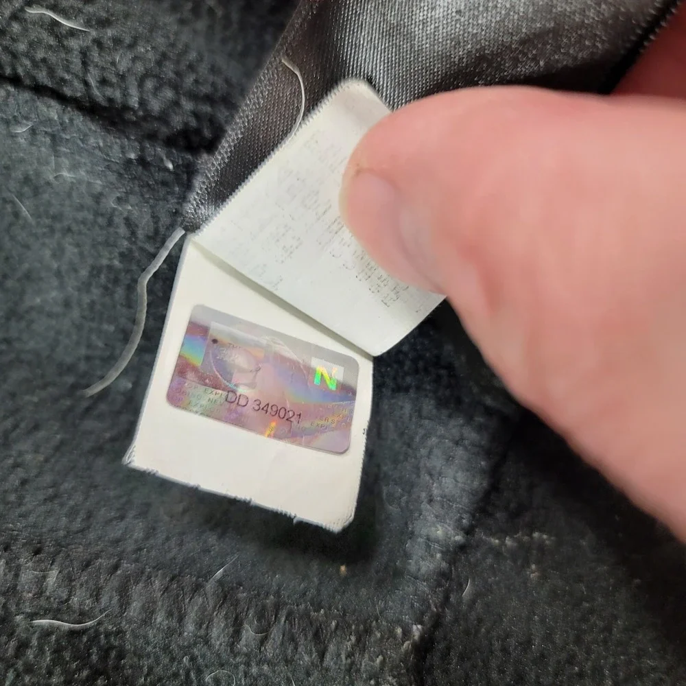 The North Face Apex Jacket‎ Mens Large Black Rain Wind Well Worn